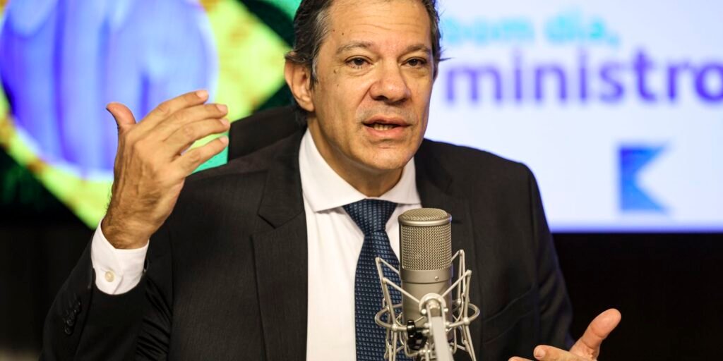 Consignado para CLT busca proteger trabalhador de juros, diz Haddad Consignado para CLT busca proteger trabalhador de juros, diz Haddad